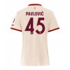 Bayern Munich Aleksandar Pavlovic #45 Tredjedrakt Kvinner 2024-25 Kortermet